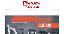 Desktop Screenshot of eastpointrentals.com